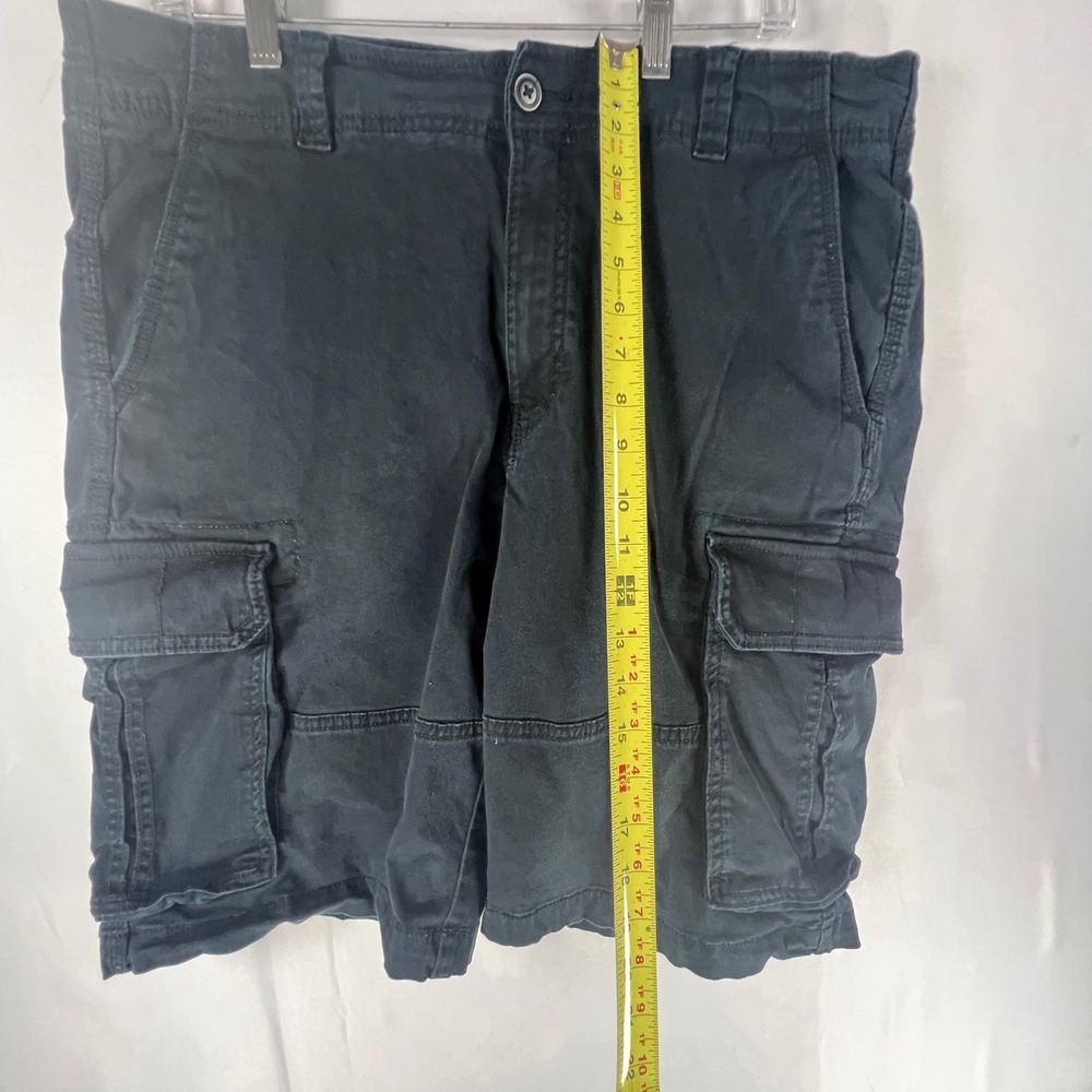 Goodfellow & Co Mens Cargo Shorts Size 36 Dark Navy Blue Utility Cotton Blend - Picture 3 of 7